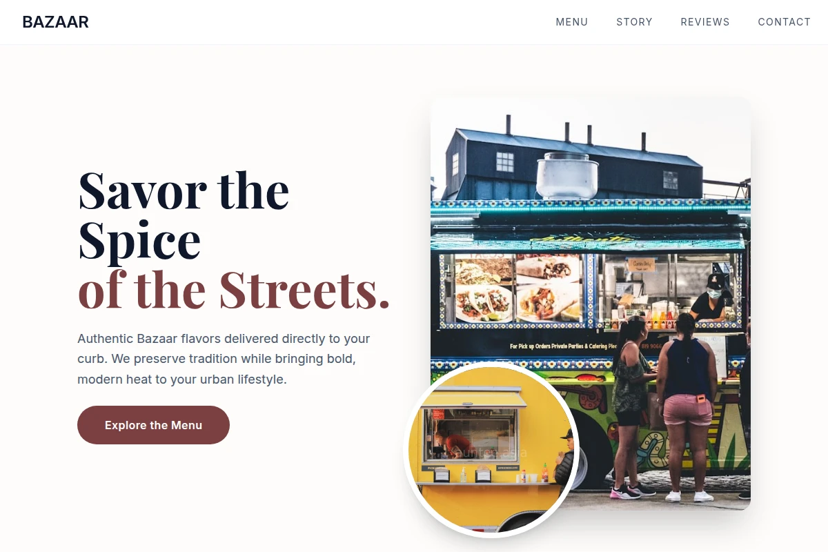 Bazaar Food Truck